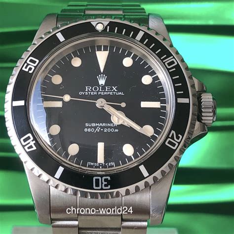 garanzia rolex 5513 vendita|Rolex Submariner (No Date) MK3 Lollipop 5513 Full .